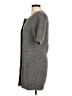 Ann Taylor Gray Poncho Size M - photo 5