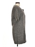 Ann Taylor Gray Poncho Size M - photo 4