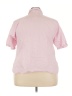 ELOQUII Pink Short Sleeve Blouse Size 22 Plus - photo 2