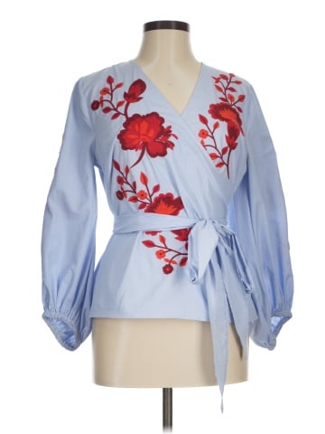 INC International Concepts 3/4 Sleeve Blouse (view 1)