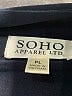 SOHO Apparel Ltd Black Casual Dress Size L (petite) - photo 7