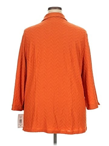 Alia 3/4 Sleeve Button-Down Shirt (view 2)