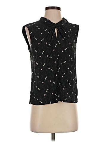 Rebecca Taylor Sleeveless Silk Top (view 1)