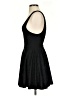 Silence and Noise Solid Black Cocktail Dress Size XS - photo 5