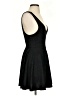 Silence and Noise Solid Black Cocktail Dress Size XS - photo 4