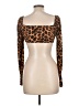 Unbranded Brown Long Sleeve Top Size L - photo 2