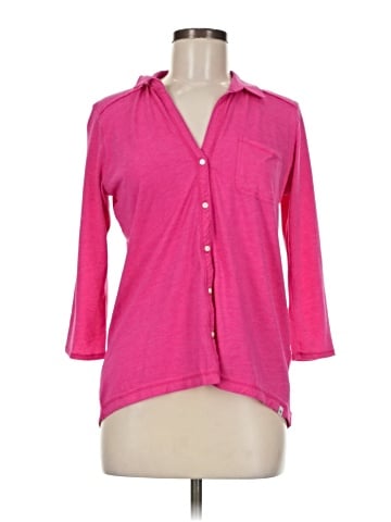 Abercrombie & Fitch 3/4 Sleeve Button-Down Shirt (view 1)