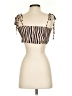 Lulus 100% Polyester Tan Sleeveless Blouse Size S - photo 2