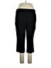 Coral Bay Solid Black Active Pants Size 16 - photo 1