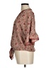 Max Studio 100% Polyester Paisley Brown 3/4 Sleeve Blouse Size M - photo 5