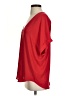 Lush 100% Polyester Red Short Sleeve Blouse Size S - photo 5