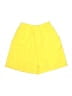 Basic Editions Solid Yellow Athletic Shorts Size S - photo 1