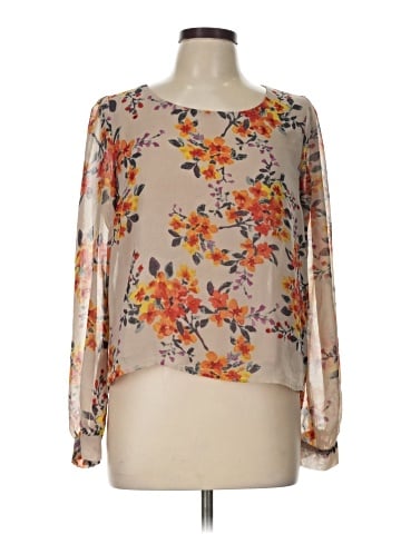 XXI Long Sleeve Blouse (view 1)
