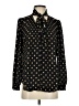 J.Crew 365 100% Polyester Polka Dots Black Long Sleeve Blouse Size 2 - photo 1
