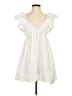 Shein 100% Polyester White Casual Dress Size S - photo 1