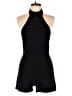 PrettyLittleThing Solid Black Romper Size 8 - photo 1