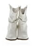 Charles Albert 100% Vegan Leather Ivory Boots Size 11 - photo 2