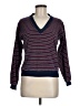 Assorted Brands Stripes Blue Pullover Sweater Size M - photo 1