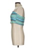 Shein 100% Polyester Teal Tube Top Size L - photo 5