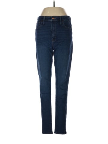 Madewell Tall 10" High-Rise Skinny Jeans in Hayes Wash (view 1)