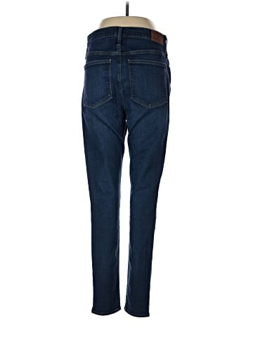 Madewell Tall 10" High-Rise Skinny Jeans in Hayes Wash (view 2)