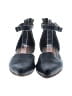 Jim Barnier 100% Leather Blue Black Flats Size 7 - photo 2