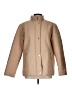 Gallery 100% Polyester Solid Tan Coat Size L - photo 1
