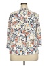 Daniel Rainn 100% Rayon Ivory 3/4 Sleeve Blouse Size 2X - photo 2