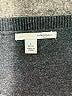 Halogen Solid Gray Black Cardigan Size Lg Petite - photo 7
