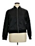 Mo-Ka 100% Nylon Solid Black Track Jacket Size XL - photo 1