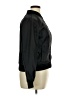 Mo-Ka 100% Nylon Solid Black Track Jacket Size XL - photo 4