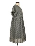 Assorted Brands Checkered-gingham Gray Casual Dress Size S - photo 4