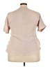 Assorted Brands Print Tan Short Sleeve T-Shirt Size 5X(56) - photo 2
