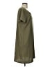 Apt. 9 100% Polyester Solid Green Casual Dress Size L - photo 4