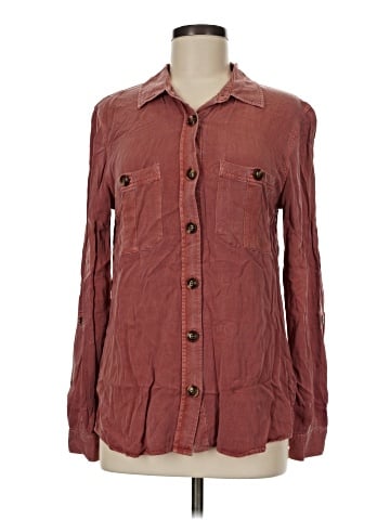 Maurices Long Sleeve Button-Down Shirt (view 1)