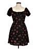 Row A 100% Polyester Black Casual Dress Size M - photo 1