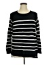 Old Navy Stripes Black Pullover Sweater Size XL - photo 1
