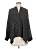 Harper Wren Animal Print Gray 3/4 Sleeve Blouse Size XS - photo 1