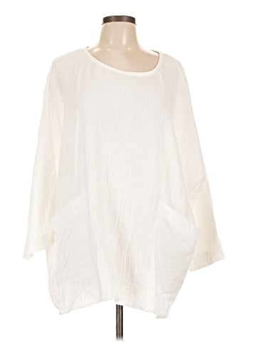 Jones & Co 3/4 Sleeve Blouse (view 1)