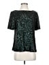 Hilary Radley Teal Short Sleeve Blouse Size S - photo 1