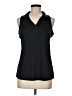 Santiny 100% Polyester Black Sleeveless Blouse Size M - photo 1