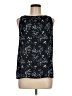 Ann Taylor LOFT Outlet 100% Polyester Black Sleeveless Blouse Size M (petite) - photo 1