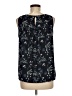 Ann Taylor LOFT Outlet 100% Polyester Black Sleeveless Blouse Size M (petite) - photo 2