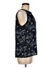 Ann Taylor LOFT Outlet 100% Polyester Black Sleeveless Blouse Size M (petite) - photo 4