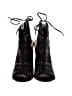 Just Fab Black Sandals Size 7 - photo 2