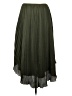 Vince. 100% Polyester Solid Green Casual Skirt Size S - photo 2