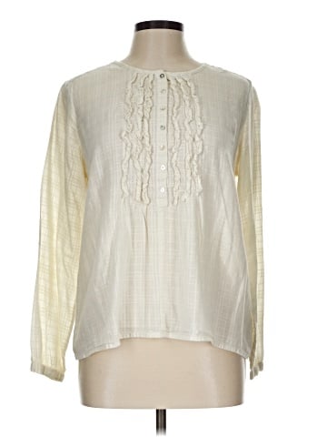 Garnet Hill Long Sleeve Blouse (view 1)