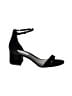 Steve Madden 100% Leather Black Sandals Size 9 1/2 - photo 1