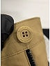 Burberry 100% Cotton Solid Tan Khaki Shorts Size 14 - photo 6
