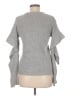 Endless Rose Gray Pullover Sweater Size M - photo 2